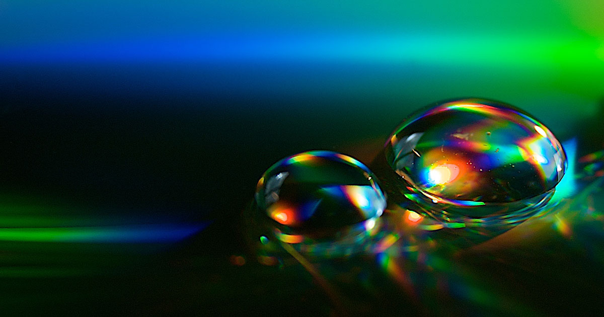 A spectrum of colors rendered as a test image