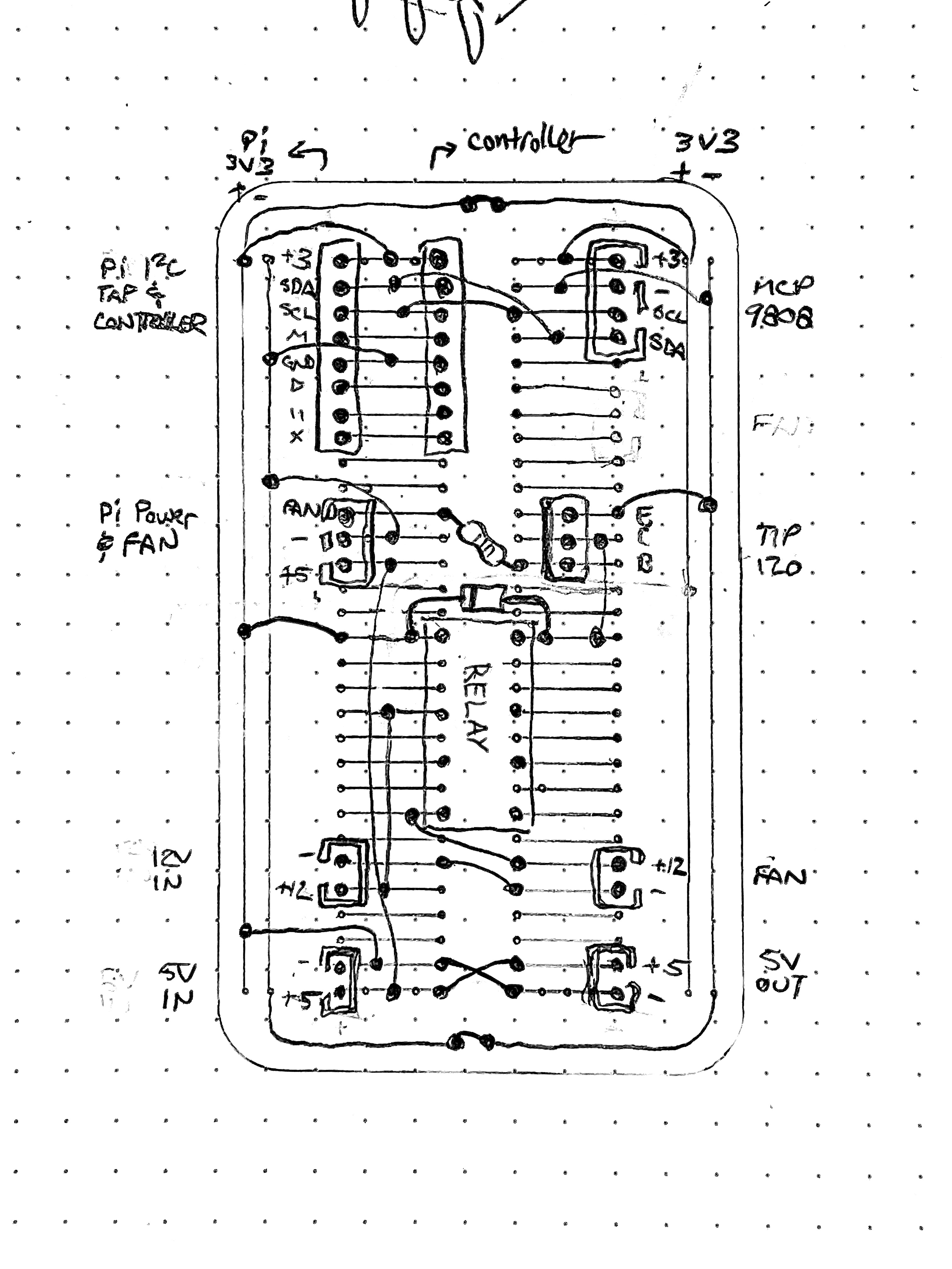 Updated main power board with a relay instead of boost converter