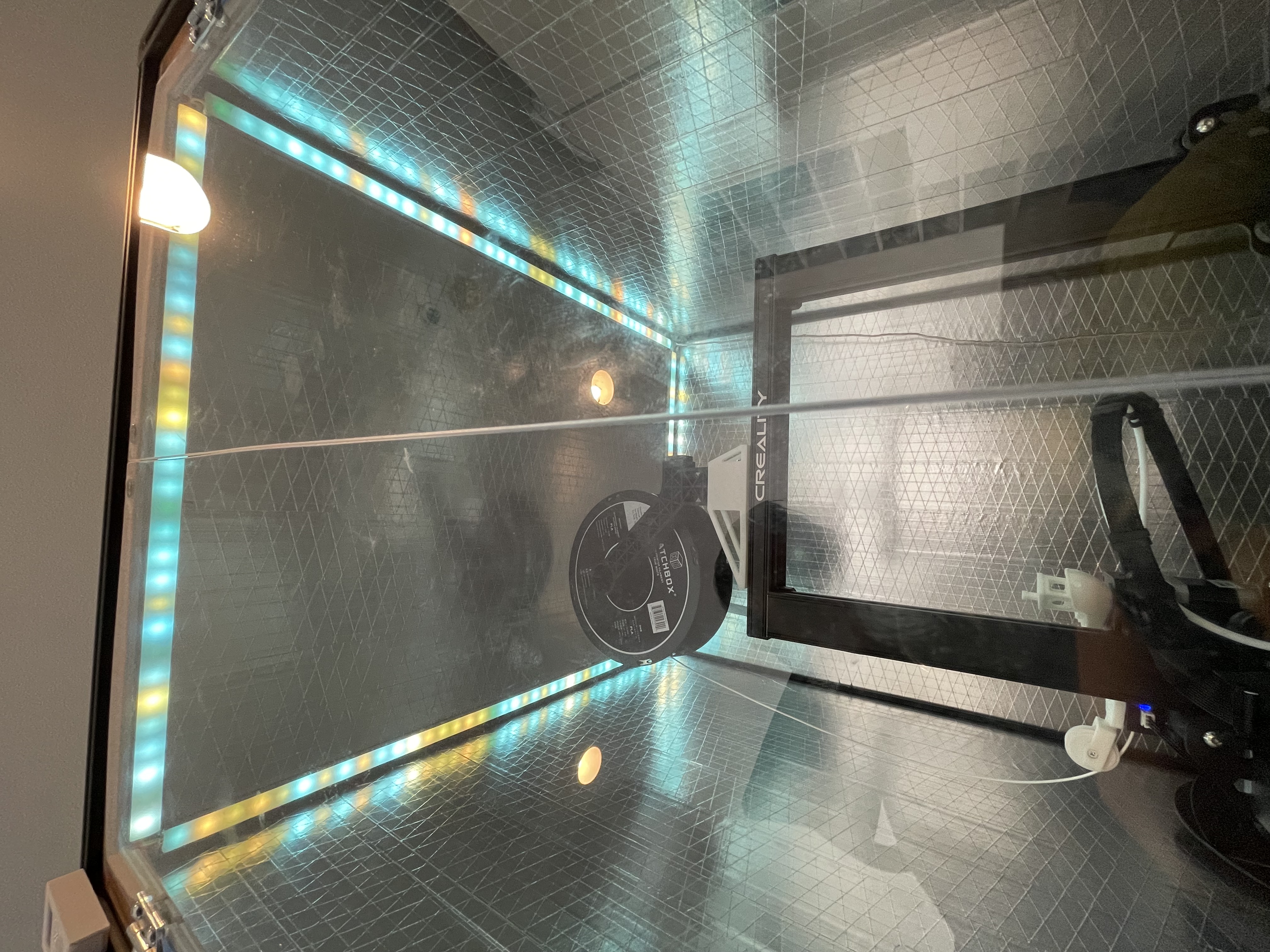 Running the LEDs off WLED — first test a success