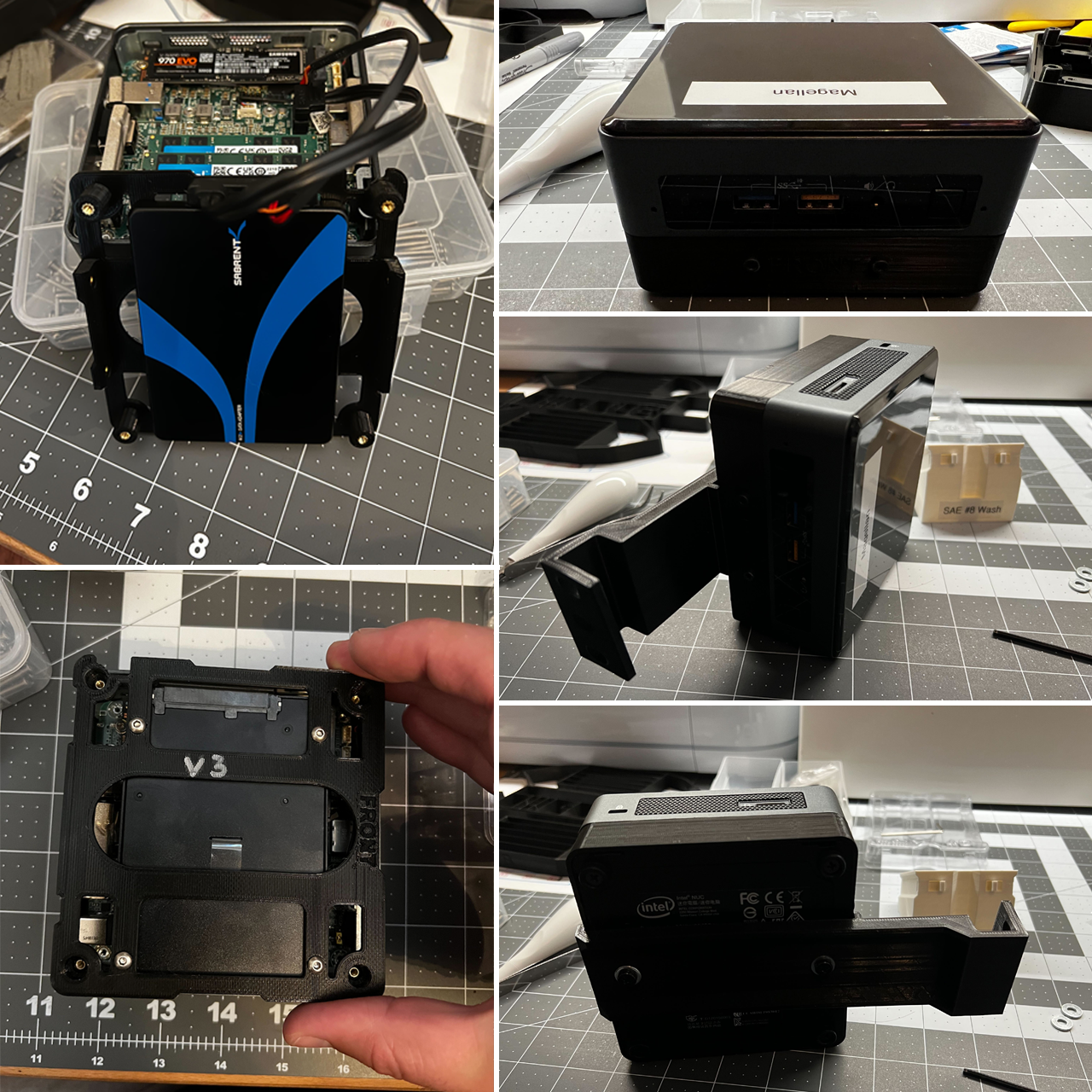 Shell and drive frame assembly