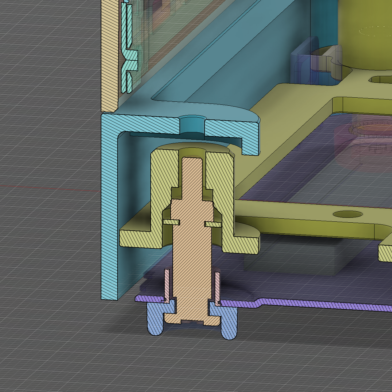 NUC slim internal mounting bolts